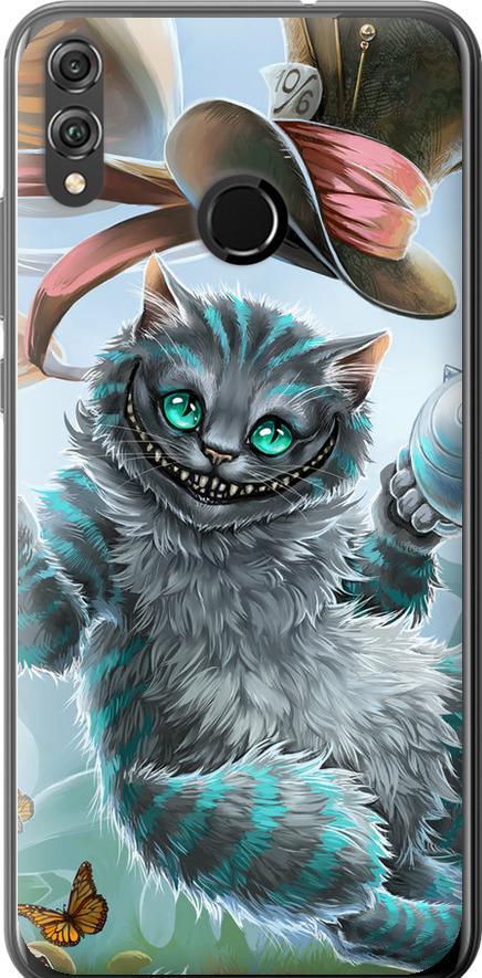 Чехол на Huawei Honor 8X Чеширский кот 2 (3993t-1596-42517)