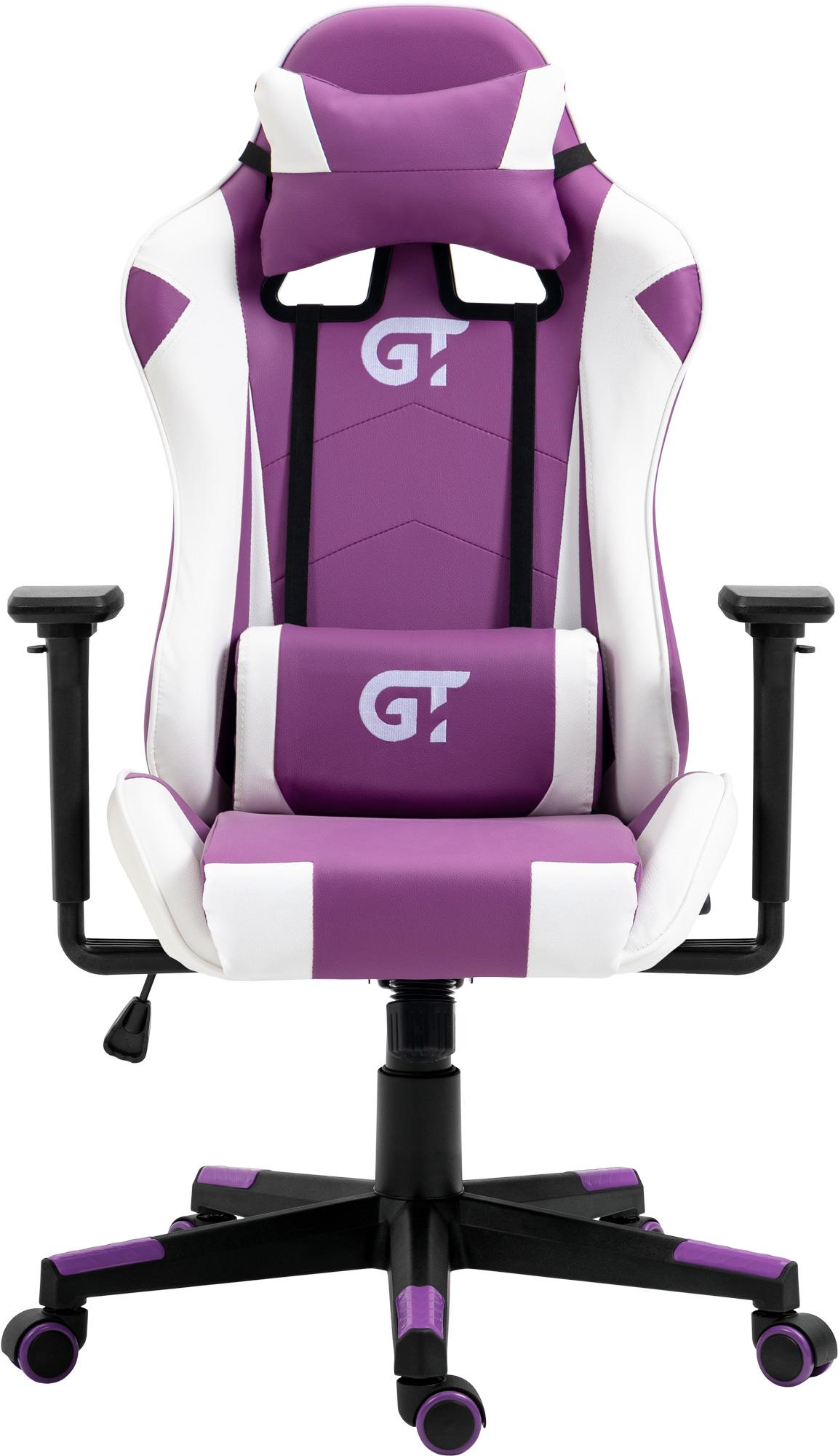 Детское кресло для письменного стола GT Racer X-5934-B Kids White/Violet - фото 2