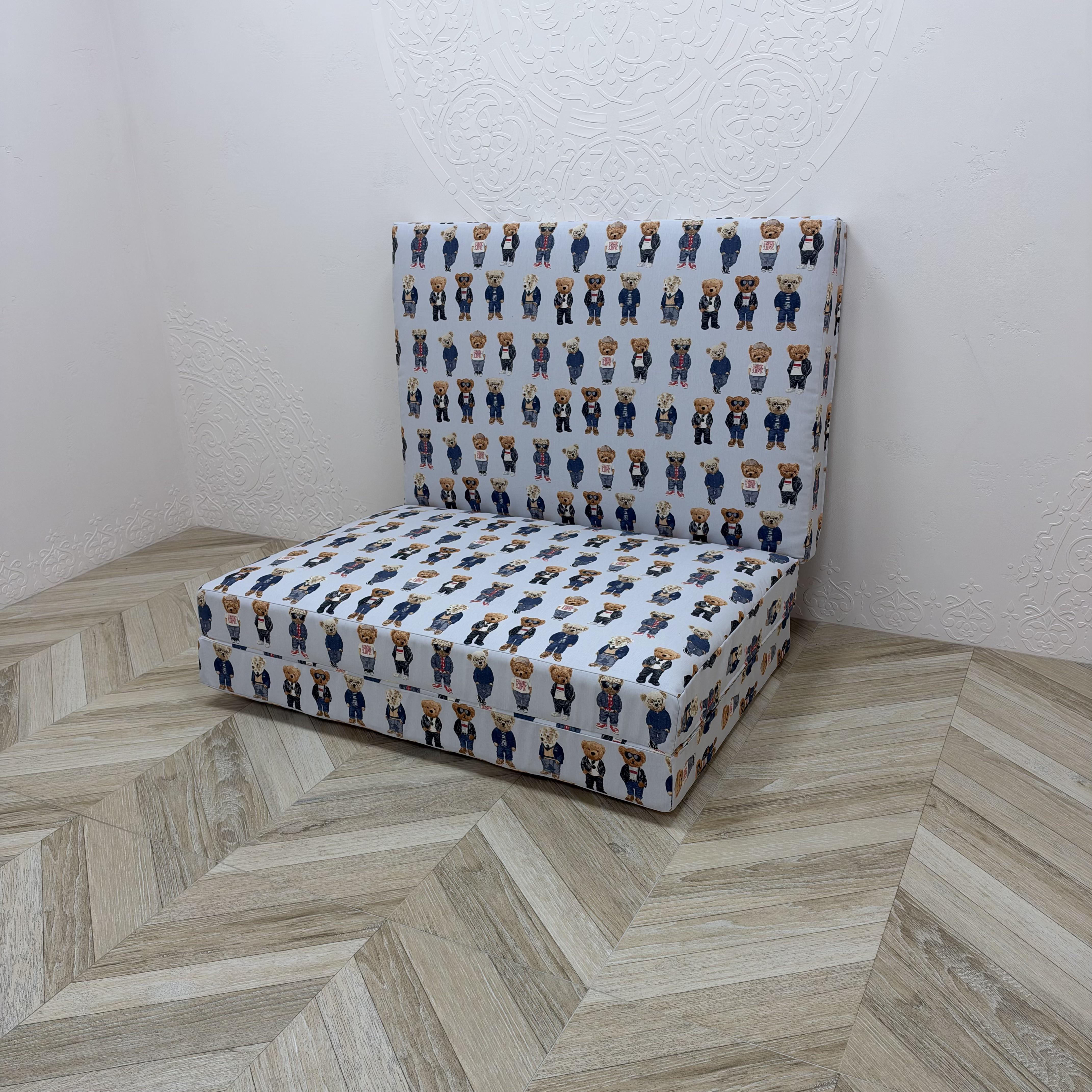 Матрац-трансформер Comfort Home Teddy панама 200х100х8 см