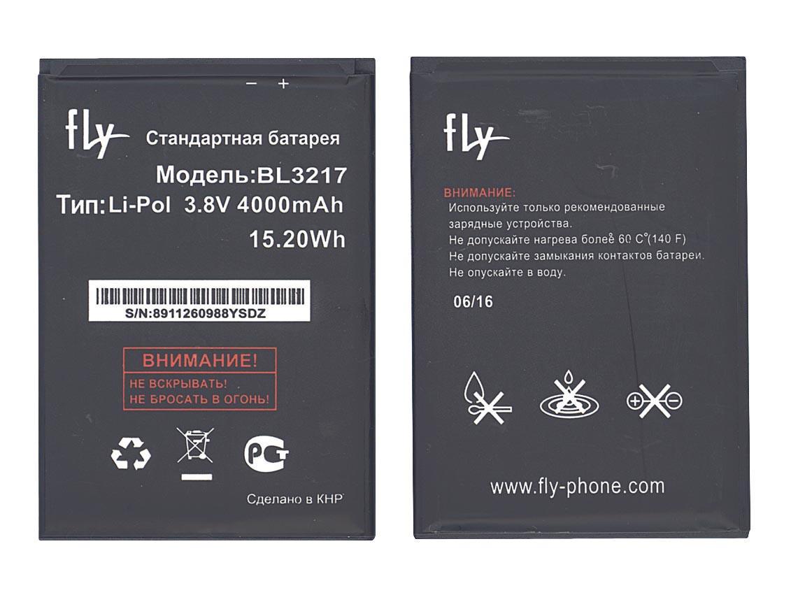 Аккумулятор для смартфона Fly BL3217 IQ4502 Quad Era Energy 1 3,8V 4000 mAh 15,20 Wh Black