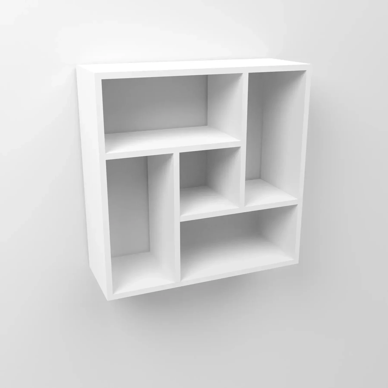 Полиця навісна Kontinent П-3 61х23х61 см Білий (52489877) - фото 4