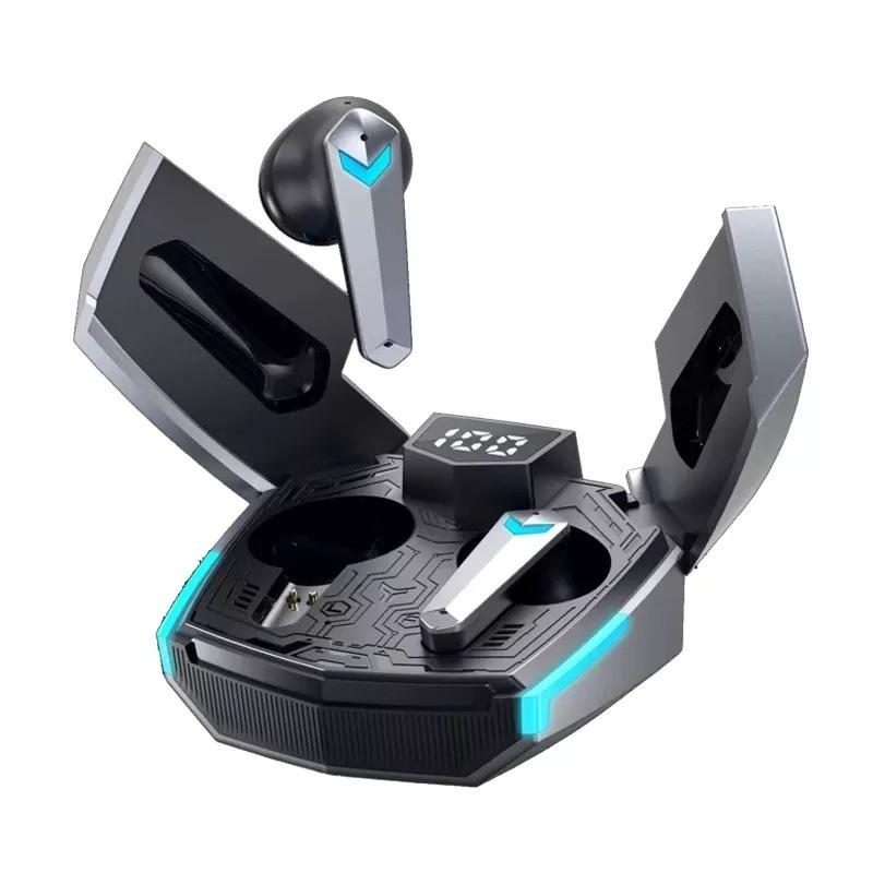 Наушники беспроводные игровые TWS JX20 с зарядным кейсом и микрофоном Графитовый (26389337)