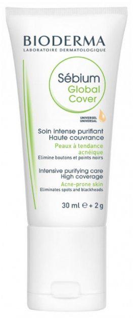 Тонирующий крем BIODERMA Sebium Global Cover Cream 30 мл (356078181)