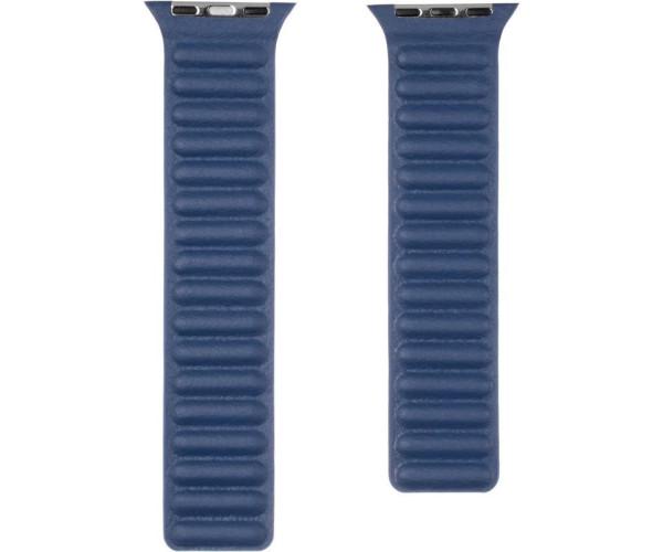 Ремінець Braided Solo Loop Band для Apple Watch S size 38/40 мм Dark blue (0100000083502)