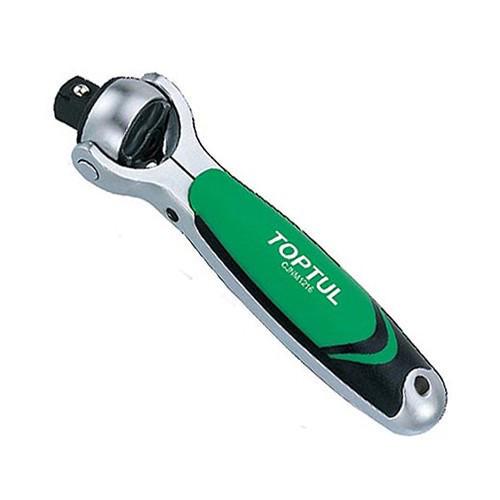 Тріскачка 1/2" Toptul CJNM1616 з шарніром 360° 72 зубця укорочена Тріскачка 1/2" Toptul CJNM1616 з шарніром 360° 72 зубця укорочена