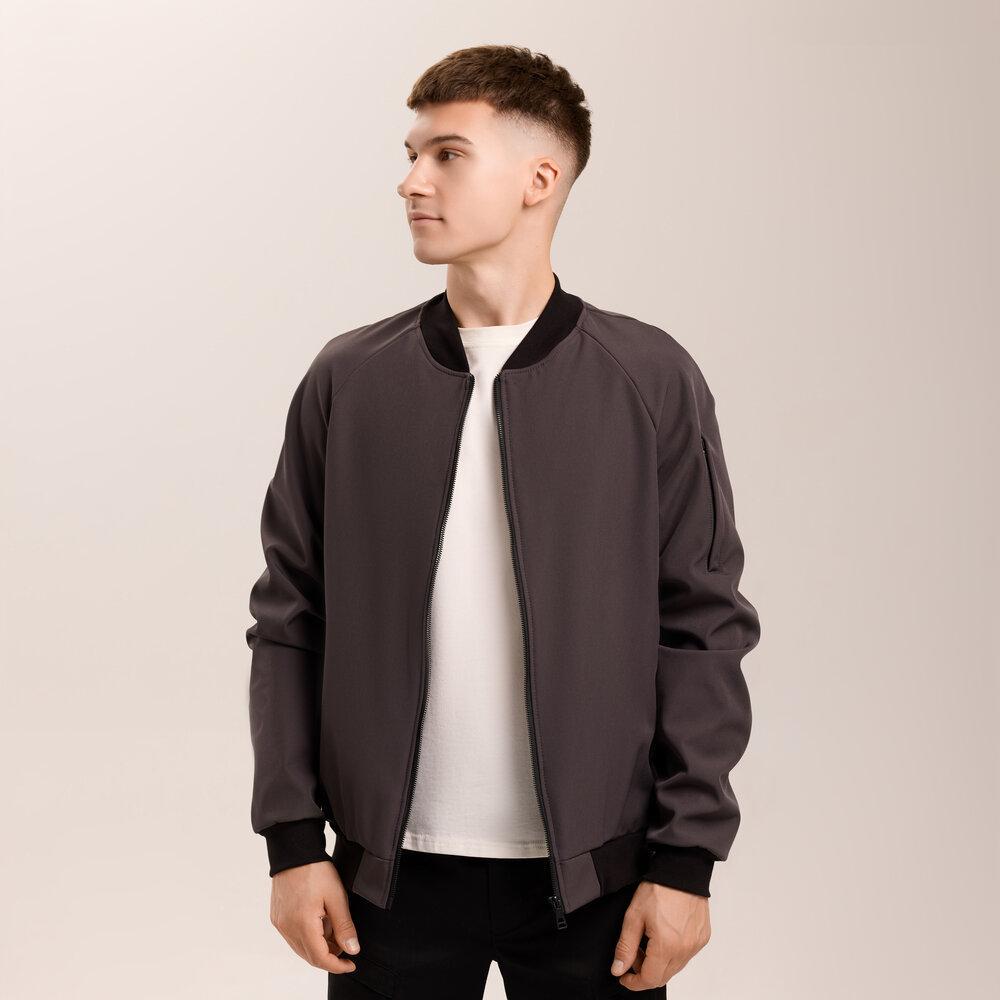 Бомбер мужской Pobedov Thunder soft shell XL Серый (26492/2/4) - фото 4 Бомбер мужской Pobedov Thunder soft shell XL Серый (26492/2/4) - фото 4