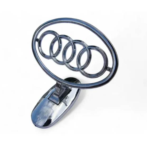 Эмблема Прицел на капот AUDI сплав на скотче Хром (2972541935)