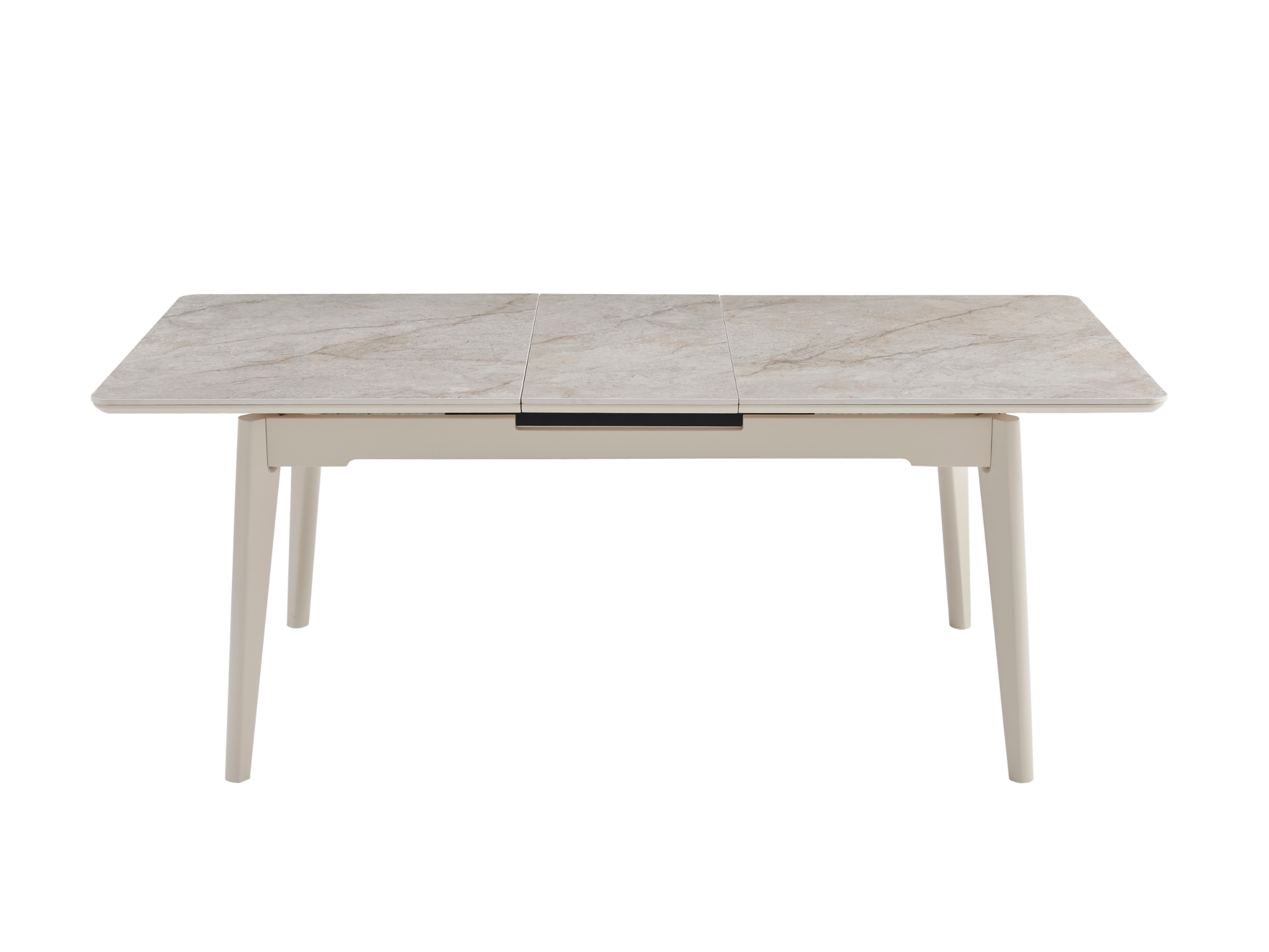 Стол обеденный раздвижной Vetro Mebel 1600-2000x900x760 мм Мистик грей/Капучино (TМ-125) - фото 4