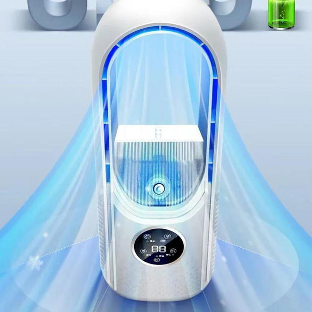 Вентилятор безлопастной Air Multiplier аккумуляторный White - фото 3 Вентилятор безлопастной Air Multiplier аккумуляторный White - фото 3