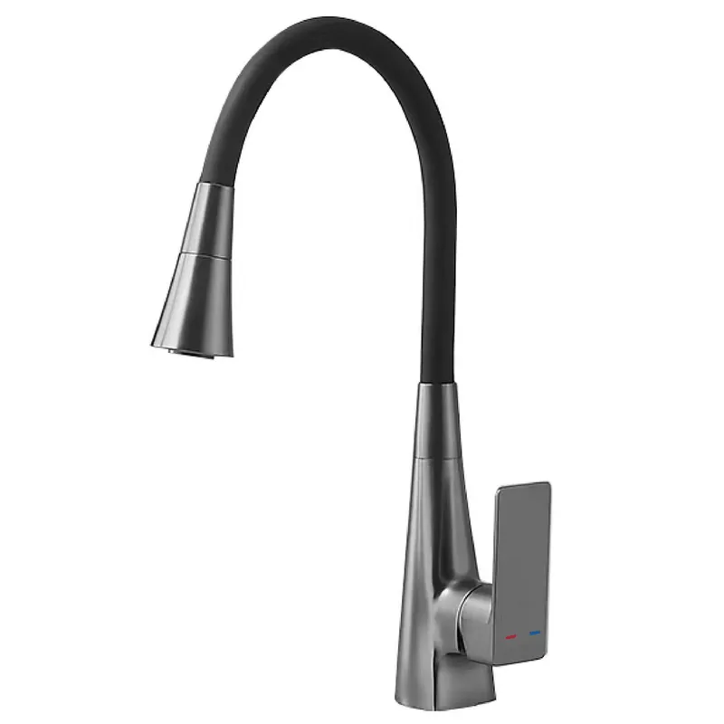 Змішувач для кухні MIXXUS ETNA 014-T NUT REFL.BLACK силіконовий вилив Графітовий/Чорний (MI8422) Змішувач для кухні MIXXUS ETNA 014-T NUT REFL.BLACK силіконовий вилив Графітовий/Чорний (MI8422)