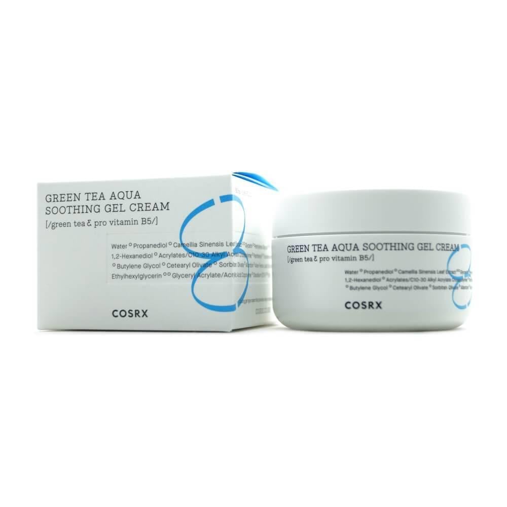 Успокаивающий крем COSRX Hydrium Green Tea Aqua Soothing Gel Cream с экстрактом зеленого чая 50 мл