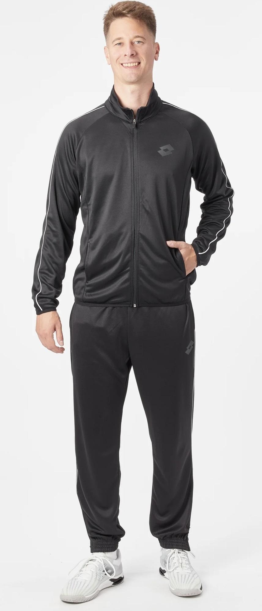 Олимпийка Lotto MSP JACKET II 218938/1CL L Черный - фото 3