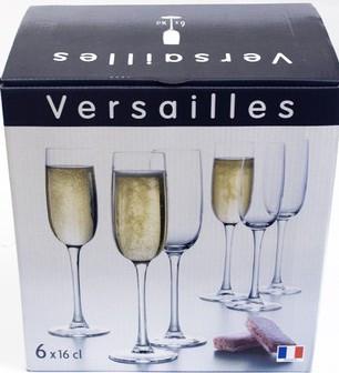 Набор бокалов для шампанского Luminarc Versailles 160 мл 6 шт. (G1484) - фото 5