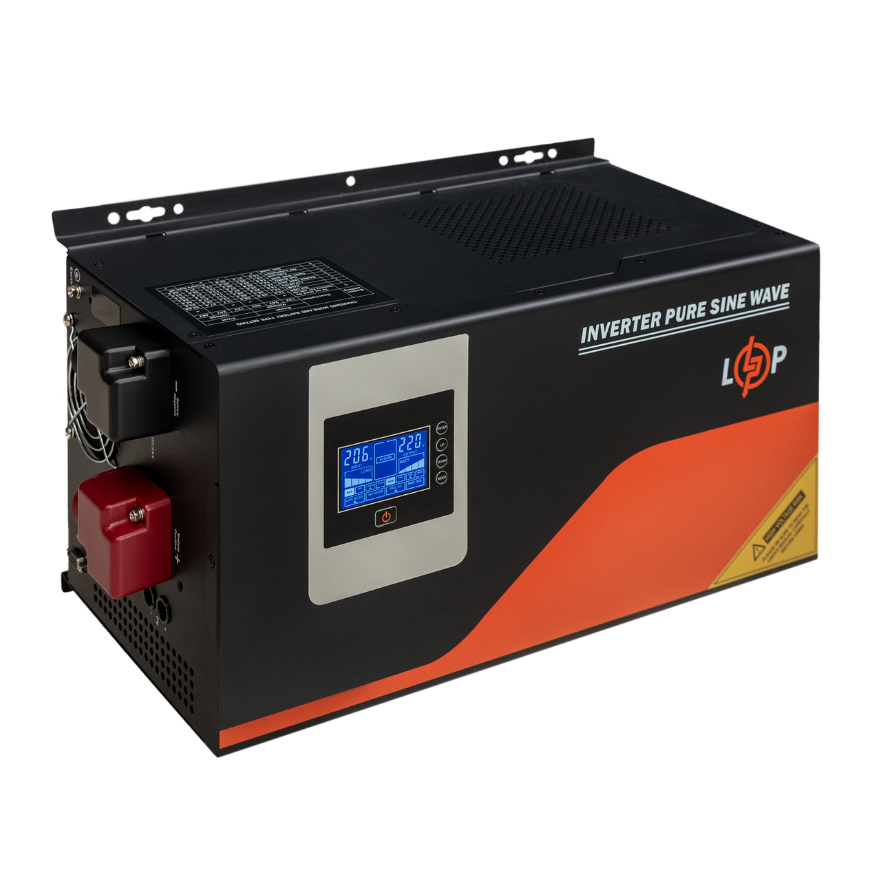 Джерело безперебійного живлення LogicPower LPM-PSW-4500VA 3000 Вт з правильною синусоїдою 24V з MPPT (29190411) - фото 3 Джерело безперебійного живлення LogicPower LPM-PSW-4500VA 3000 Вт з правильною синусоїдою 24V з MPPT (29190411) - фото 3