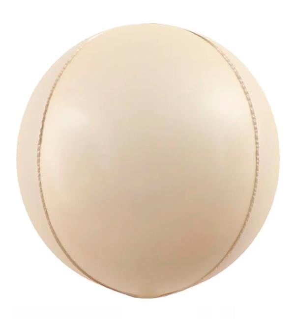 Воздушный шар сфера 55 см Кремовый (11238014) Воздушный шар сфера 55 см Кремовый (11238014)