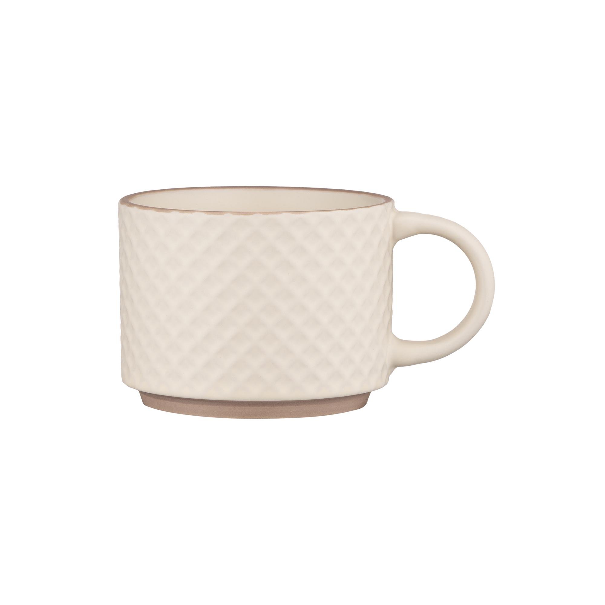 Чашка Ardesto Anzіo 300 мл Кремовый (AR3042C)