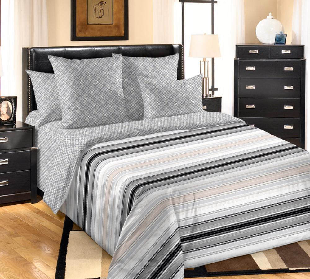 Комплект постельного белья Комфорт текстиль Перкаль Инфант с простынью на резинке 200x220 см 50x70 см (КТ_pvu_2164_40_50x70)