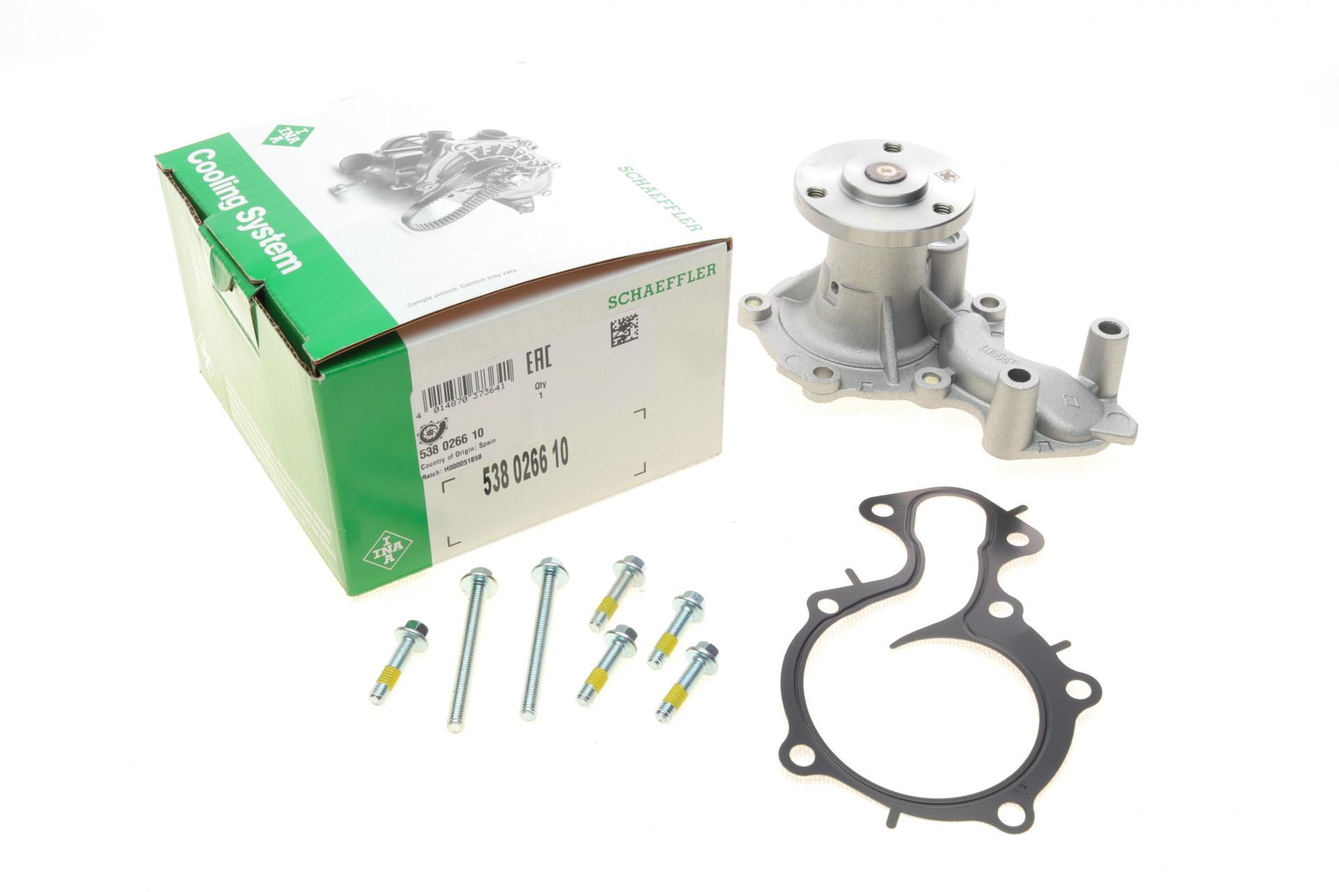 Помпа воды INA Ford C-Max II/Focus III/Mondeo V/Fiesta/Transit Courier 1.0 EcoBoost/1.1 12-538 0266 10