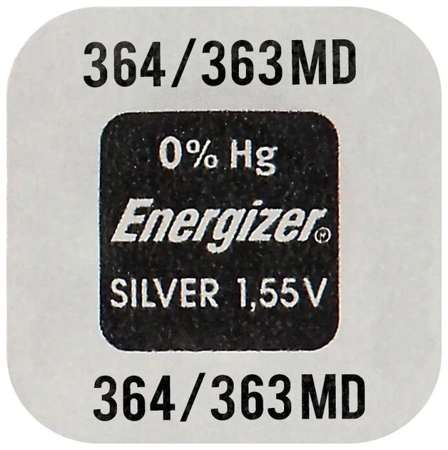 Батарейка Energizer Silver Oxide 364/363 MBL1Z 1 шт. (1505)