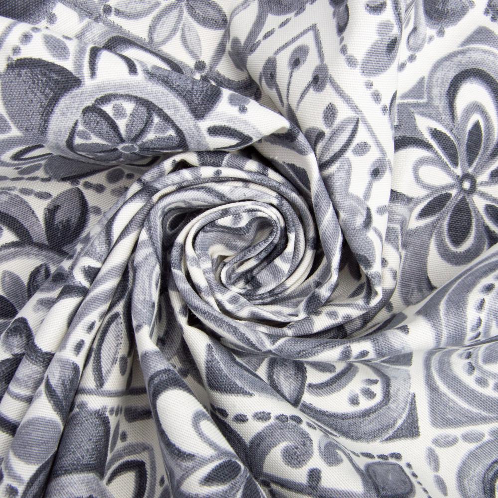 Ткань декоративная Премьер Венеция V-001 с водоотталкивающей пропиткой Серый (24782)