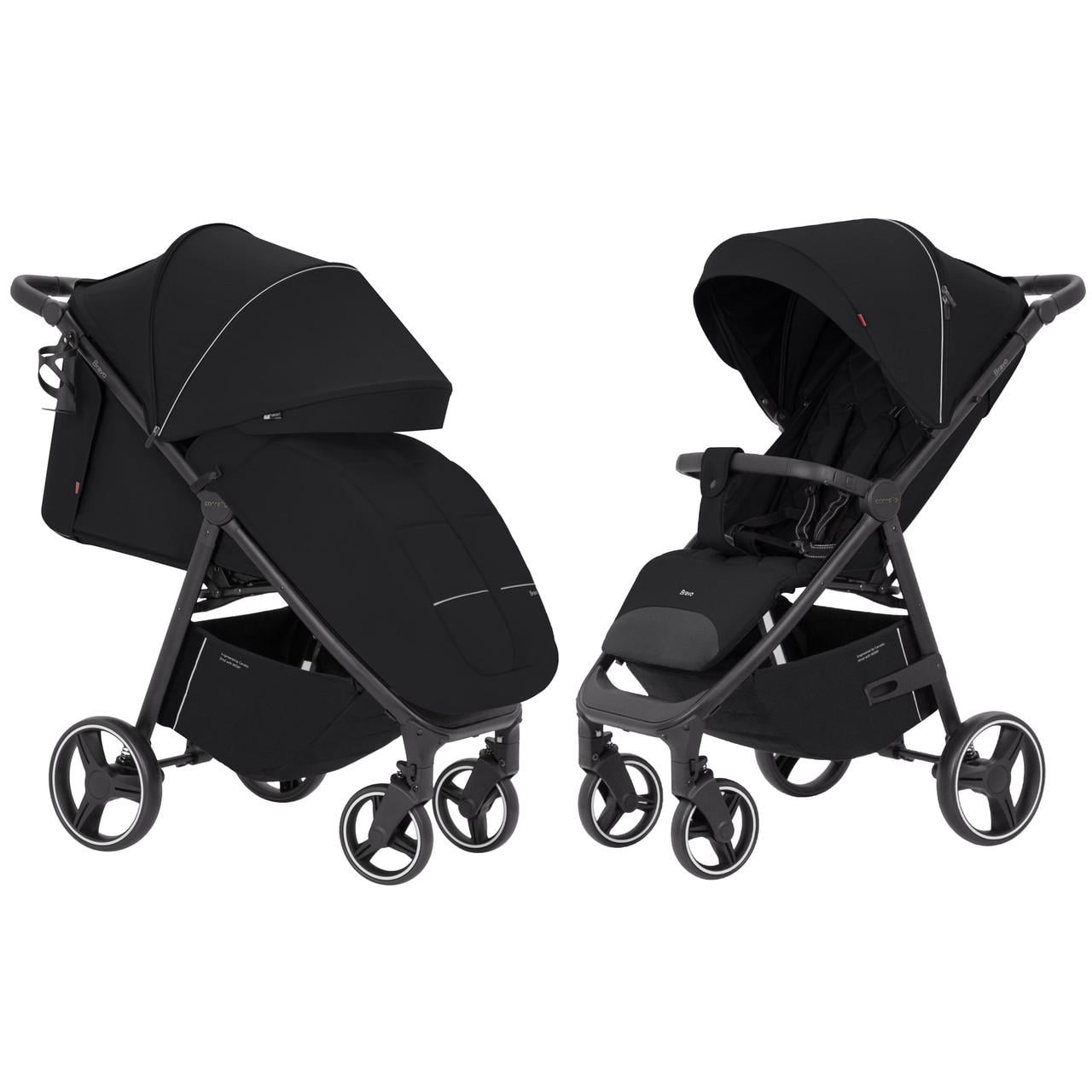 Коляска прогулочная Carrello Bravo CRL-8512 Pure Black (1)