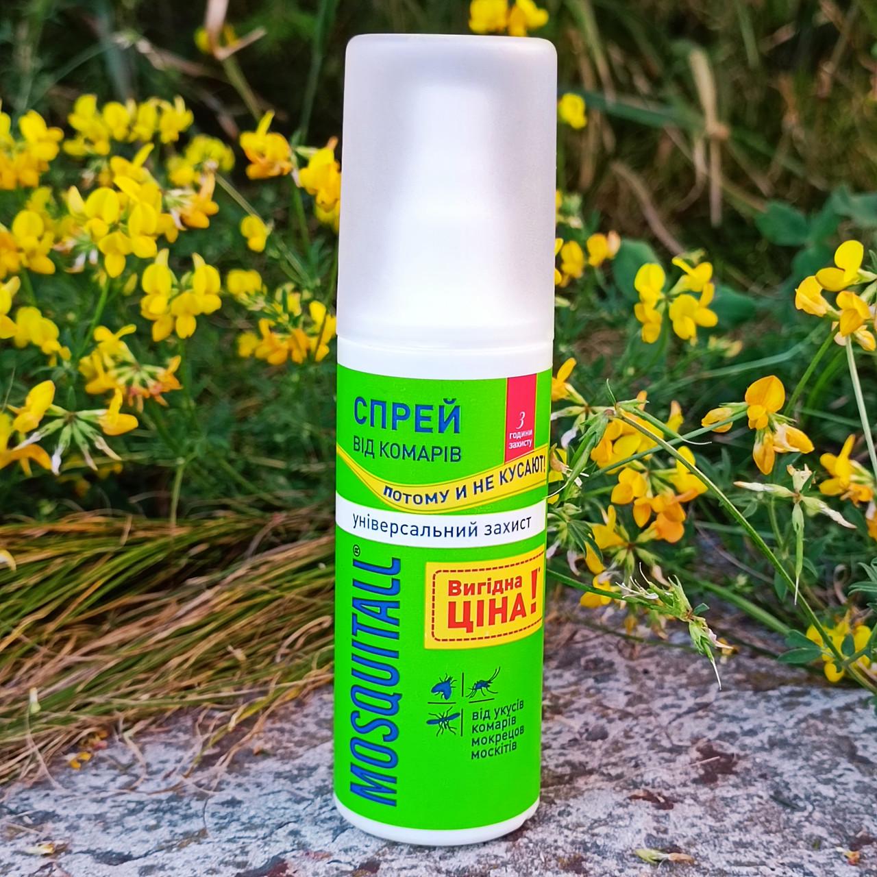 Спрей від комарів Mosquitall 100 мл (00281) - фото 2 Спрей від комарів Mosquitall 100 мл (00281) - фото 2