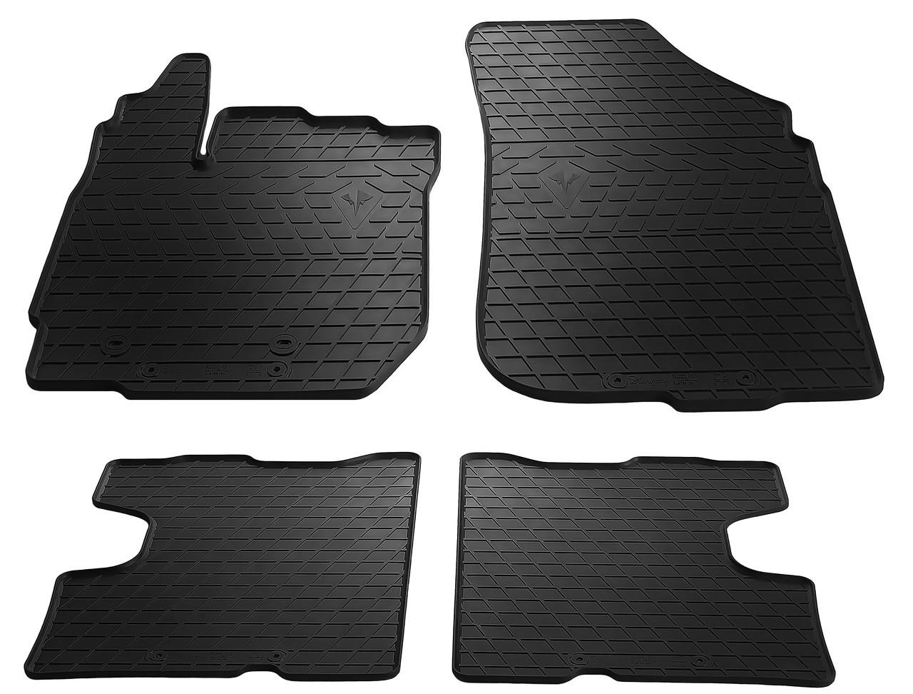 Коврики резиновые Stingray в салон Renault Duster 15- design 2016 4 шт. (1004044)