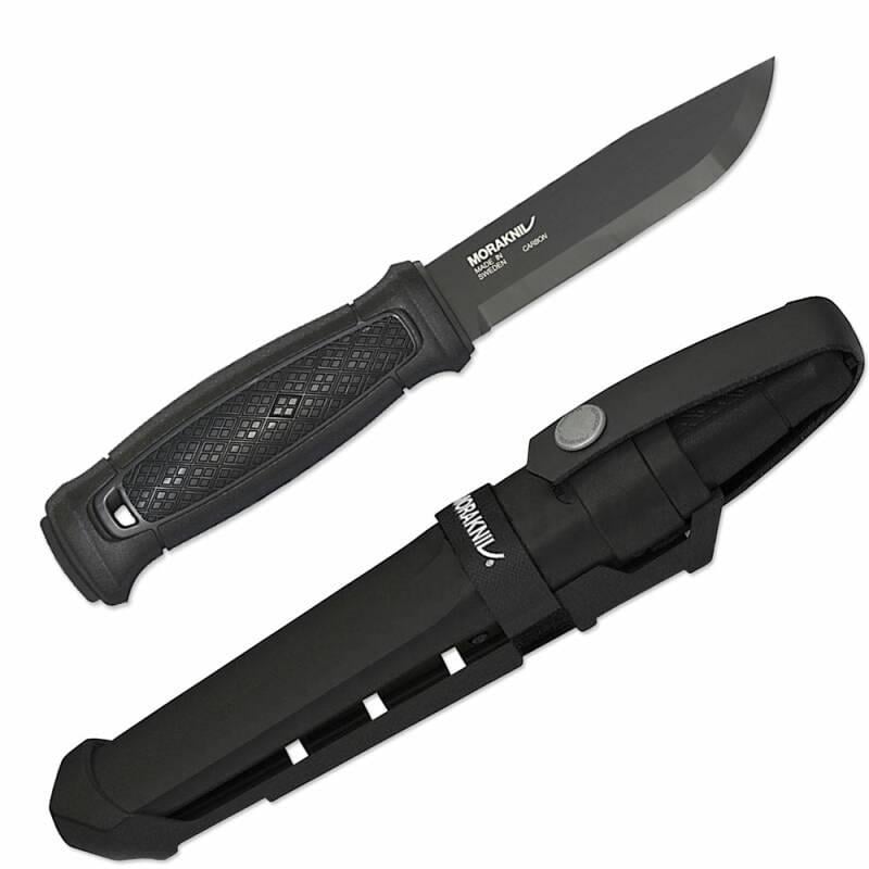 Туристичний ніж Morakniv Garberg Multi-Mount Diamond Like Carbon 109 мм із чохлом Чорний (2208692073)