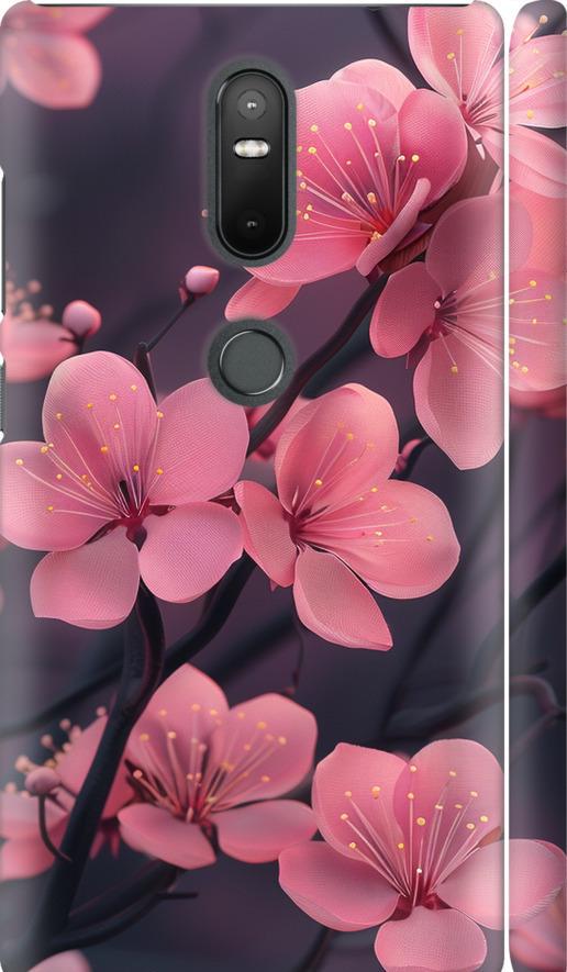 Чехол на Lenovo Phab 2 Plus Пурпурная сакура (6075m-990-42517)