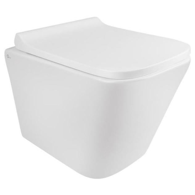 Унитаз подвесной Q-tap Tern QT1733052EUQW безободковый с сиденьем с микролифтом (163834)
