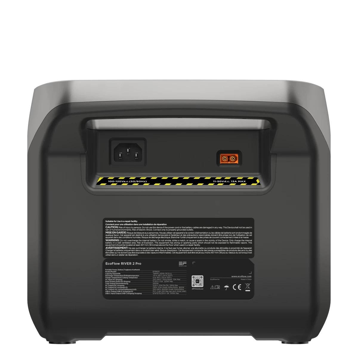 Зарядная станция EcoFlow RIVER 2 PRO 768 Wh - фото 4 Зарядная станция EcoFlow RIVER 2 PRO 768 Wh - фото 4