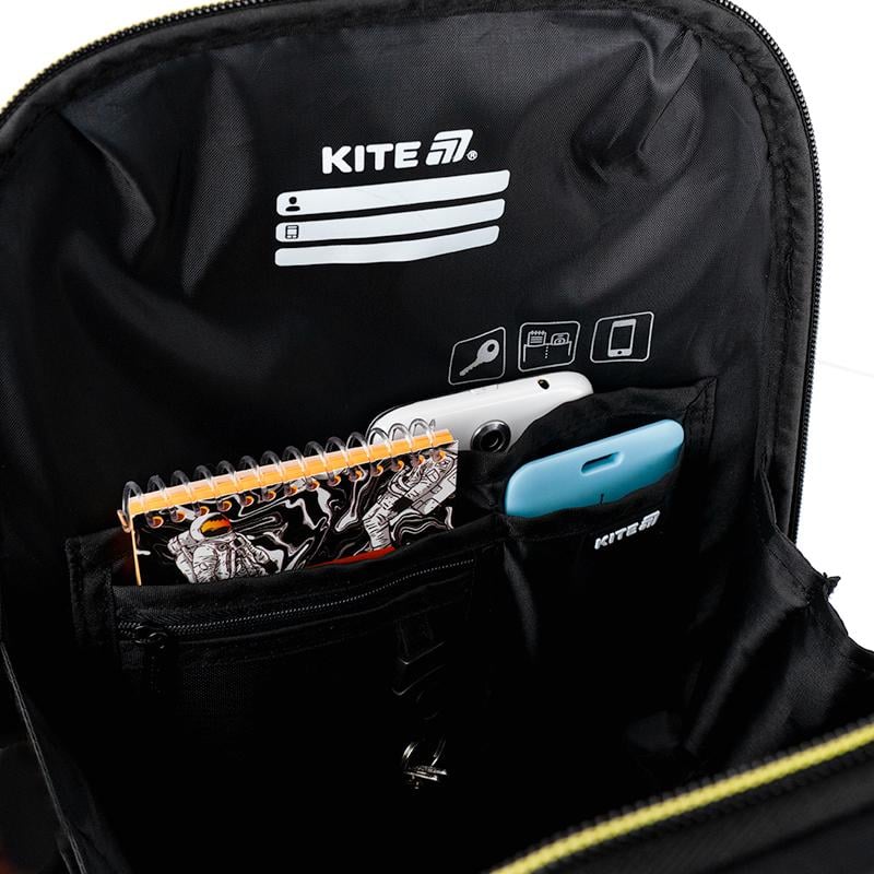 Набір шкільний рюкзак з пеналом та сумкою для взуття KITE SET_DC25-555S Batman (000995177) - фото 9 Набір шкільний рюкзак з пеналом та сумкою для взуття KITE SET_DC25-555S Batman (000995177) - фото 9