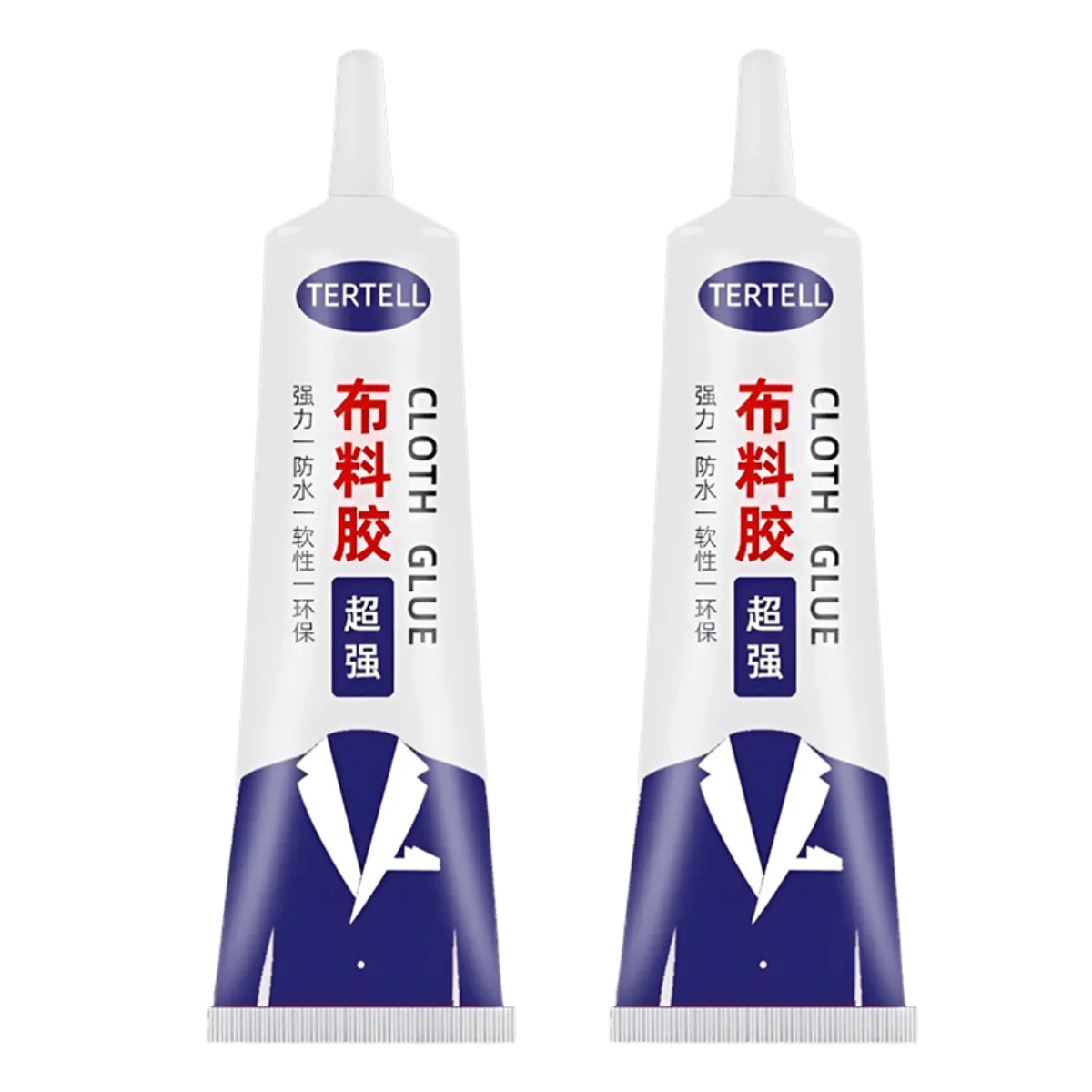 Клей для ткани FabricGlue универсальный 30 г 2 шт. Прозрачный (3299)