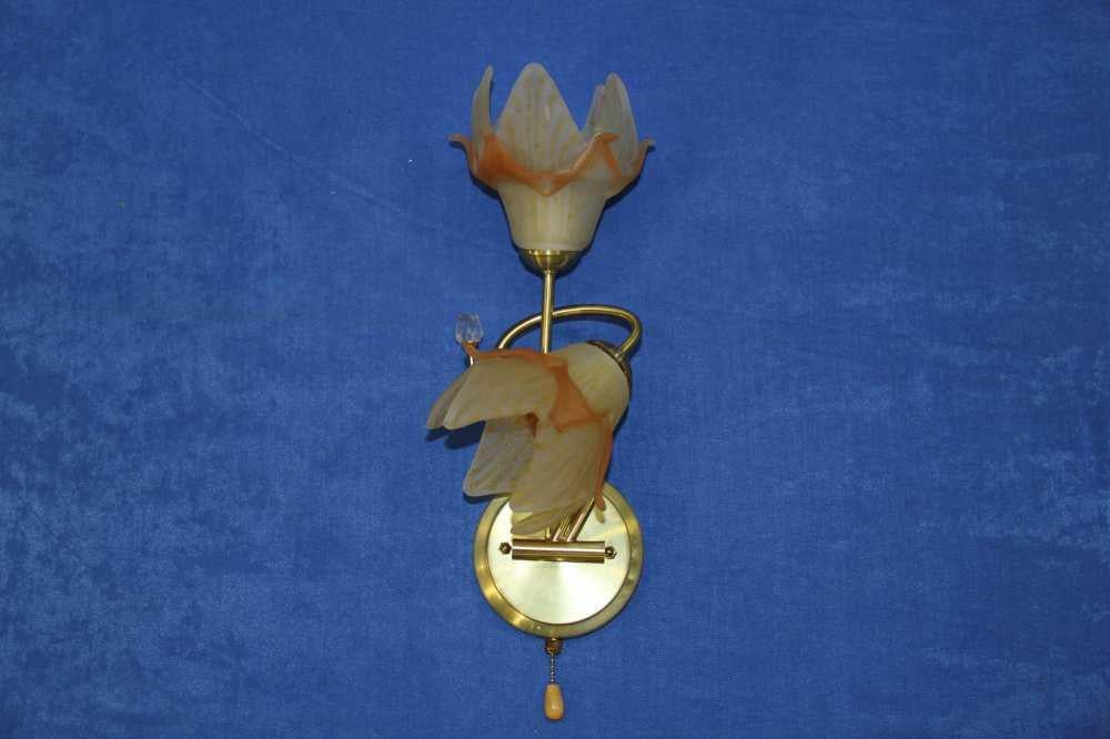 Бра з плафонами Ray B1095/2 Коричневий (IR004962)