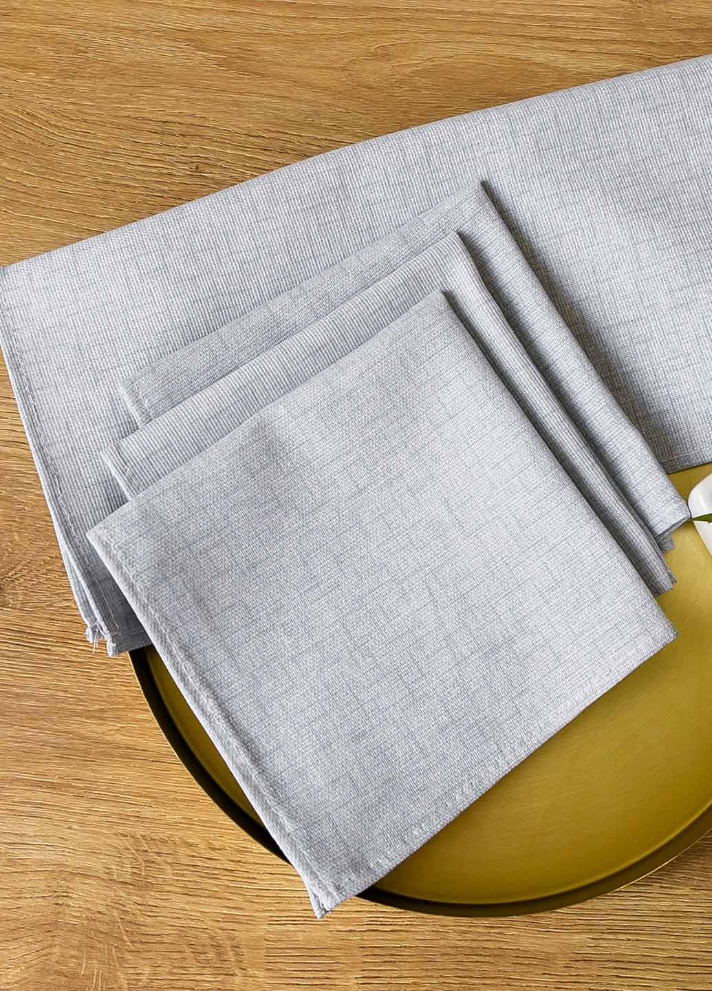 Салфетки Лен 35х35 см 4 шт.