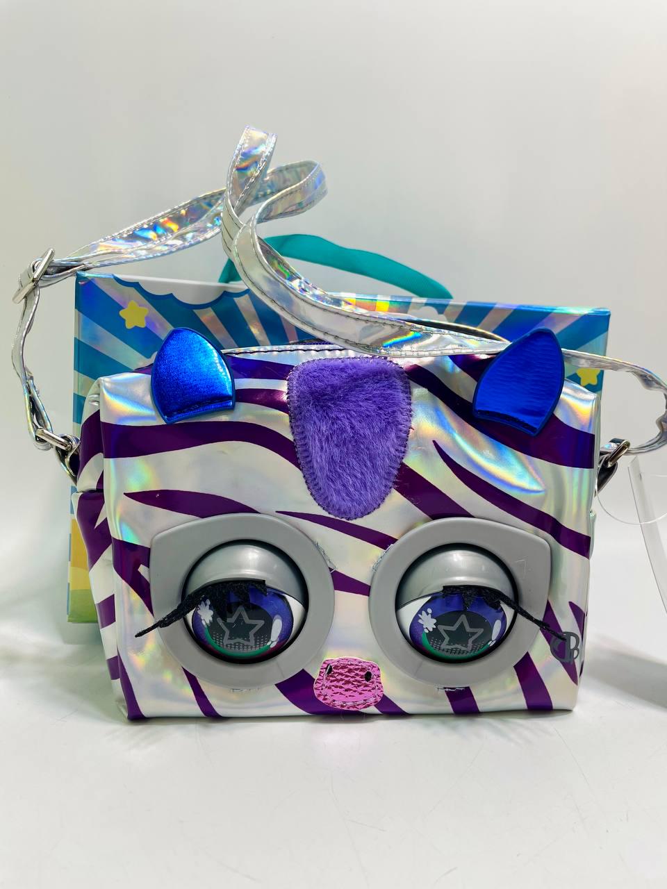 Интерактивная сумочка издает звуки от батареек 2 режима работы реагирует на прикосновение в коробке (С 62909 40) - фото 6