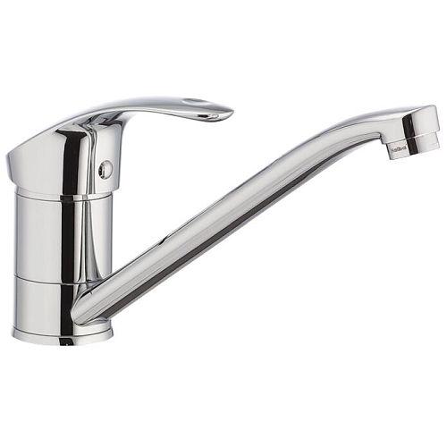 Смеситель для кухни Haiba Fabio 555 гайка/излив 25 см (HB0105)