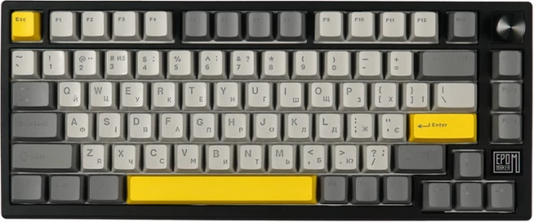 Клавиатура EPOMAKER TH80 SE Budgerigar V2 Black (TH80-SE-B-BV2)