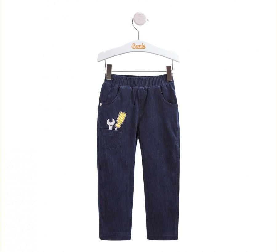 Брюки на парней Bembi ШР 557 р. 92 Синий