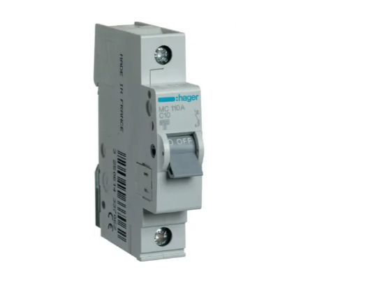 Автоматический выключатель MCN106 1P 6kA C-6A Hager (30302465)
