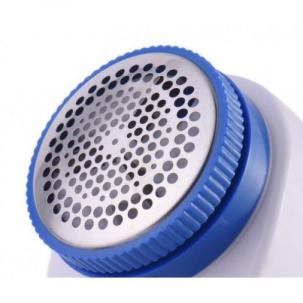 Машинка для удаления катышков Lint Remover 5880 с запасным ножом Бело-синий - фото 4