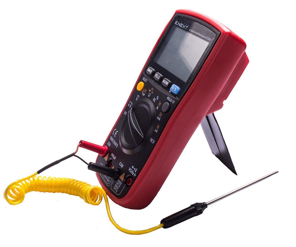 Мультиметр цифровий E.NEXT e.tool.multitest.pro.ET219 180x90x45 мм (p074003)