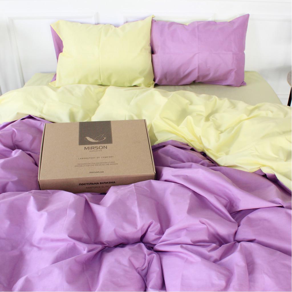 Комплект постельного белья MirSon Ranforce Elite Batista 12-0525+16-3310 Бязь 175х210 см (2200004673912)