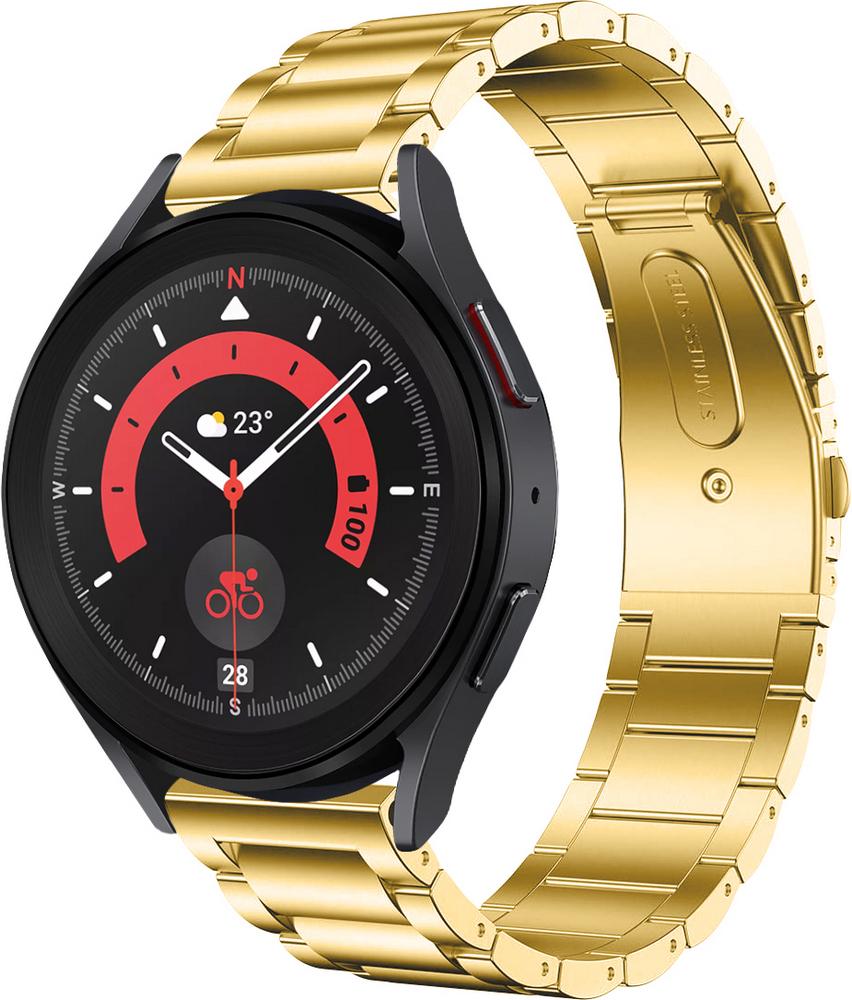 Браслет металлический Shape для Galaxy Watch 5 Pro Gold (29644-2A)