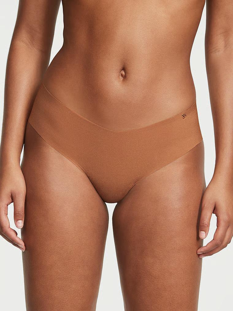 Трусики чики Victoria's Secret No-Show No-Show Cheeky Panty M Бежевый (26830666)