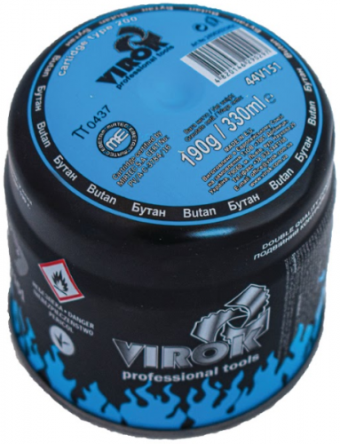 Балончик газовий пробивний 190 г (44-151) - фото 1 Балончик газовий пробивний 190 г (44-151) - фото 1