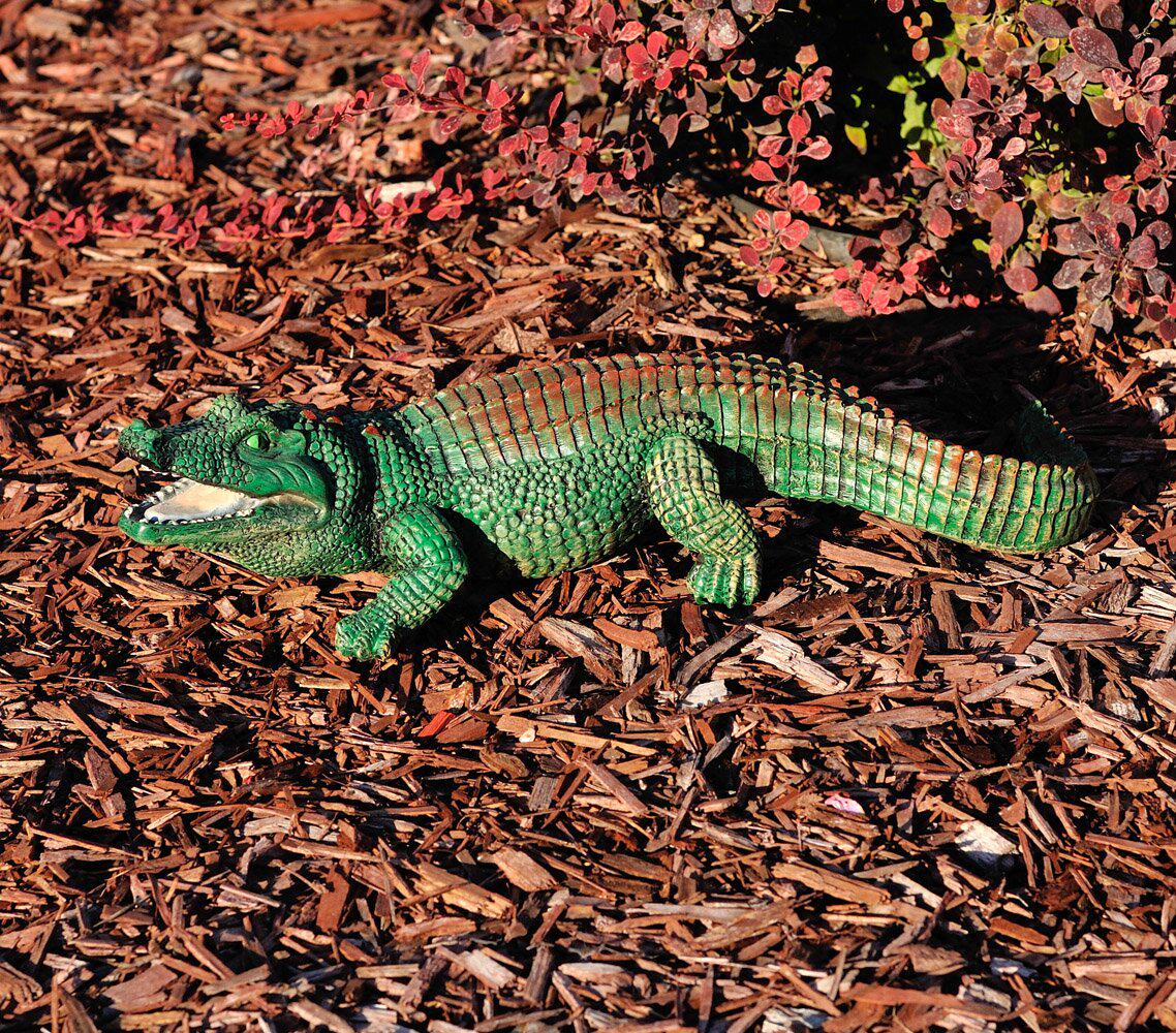 Садова фігура Алігатор 9 см (451)