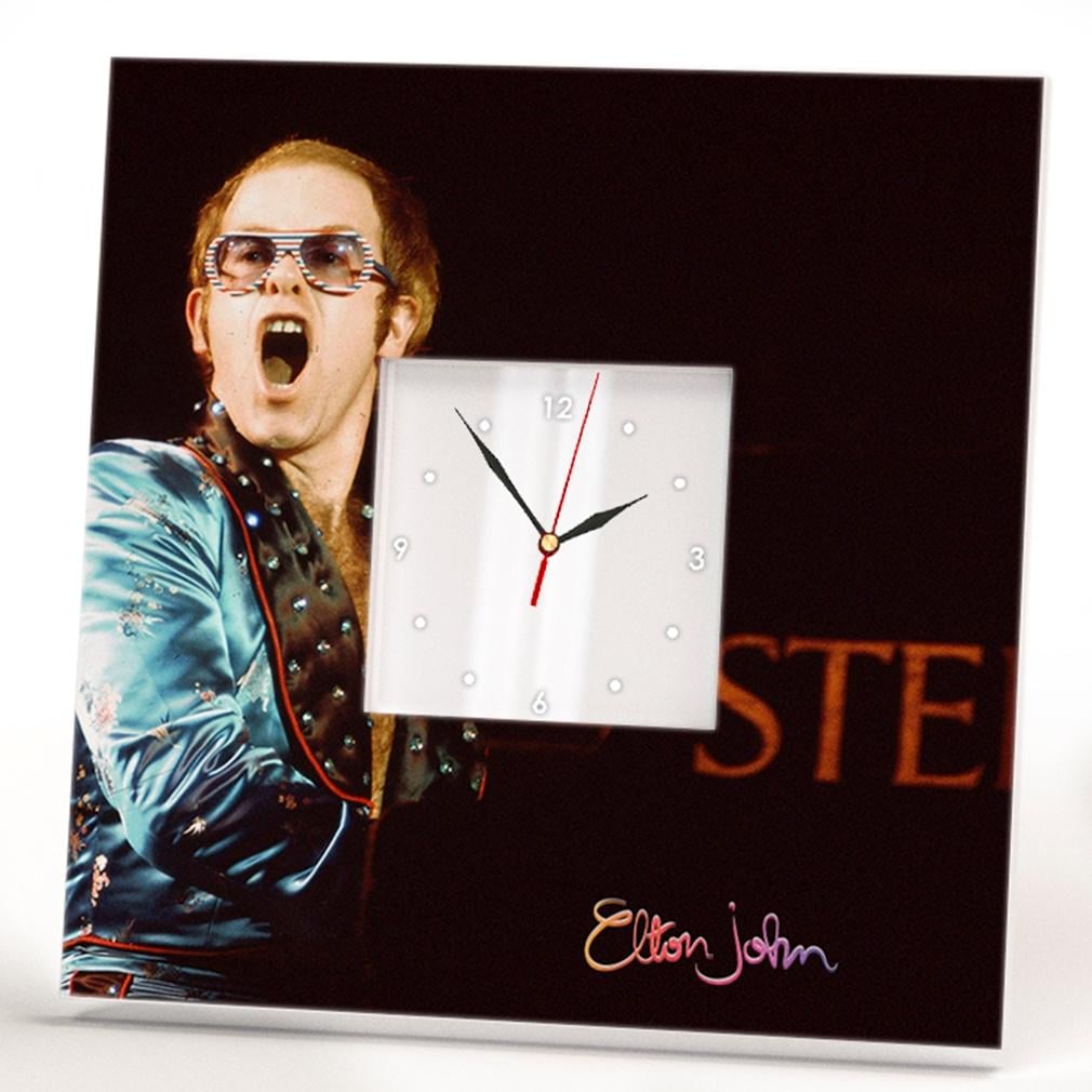 Часы Elton John подарок для фанатов 260x260 мм (C03345)