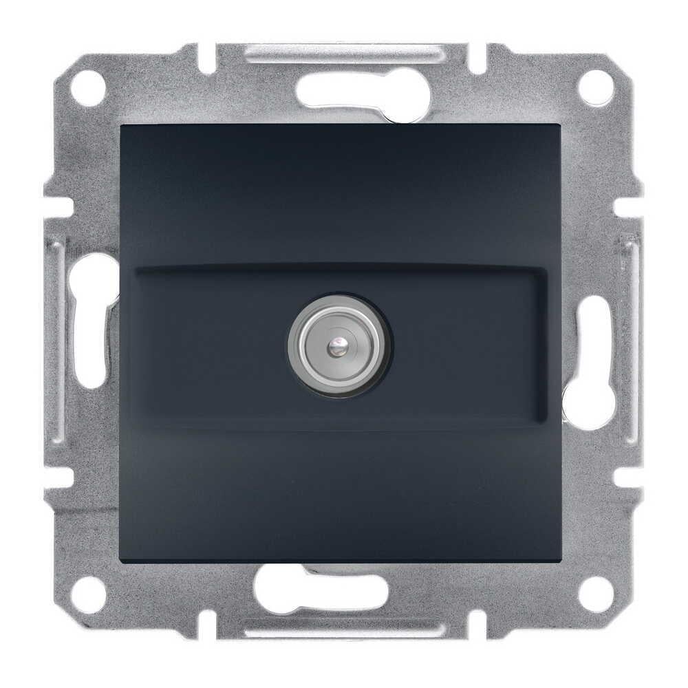 Розетка Schneider Electric TV 1-ная Антрацитовый (EPH3200171)