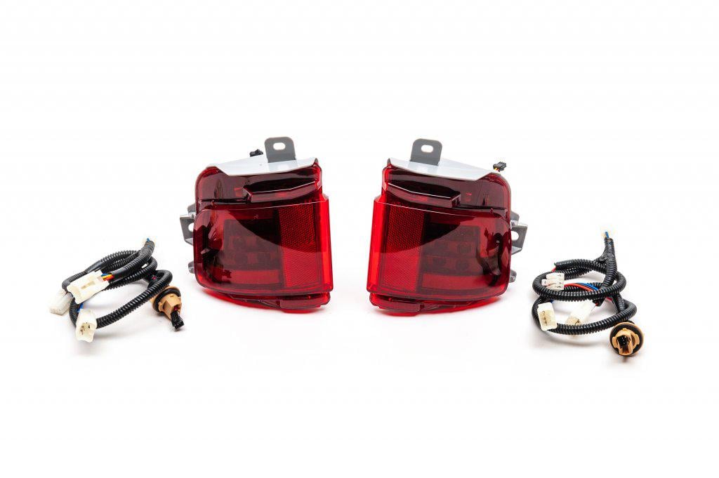 Задние габариты 2016/ 1234 Upgrade для Toyota Land Cruiser 200 разные материалы